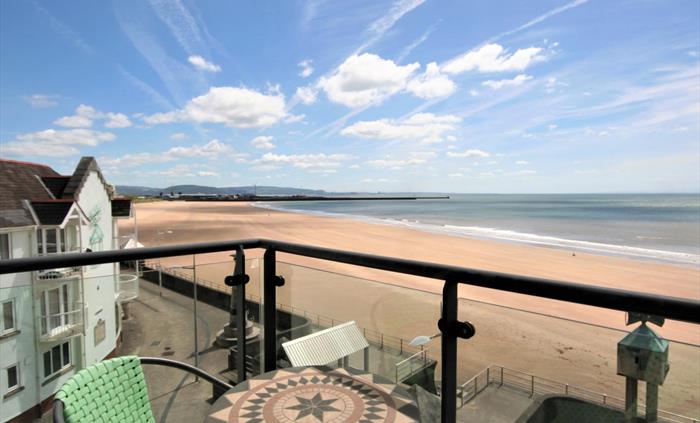 Sea Views from Balcony